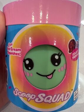 VIRAL- Scoop Squad Ice Cream Squishy Fidget Toy (GREEN- Mighty Mint)